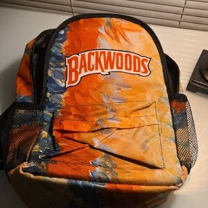 Backwoods Vibrant Orange and Blue Men's Backpack